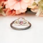 Vintage Amethyst Engagement Ring, Amethyst Wedding Ring, Promise Ring, Antique Purple Gemstone Ring Natural Amethyst Silver Women Ring - Image 7