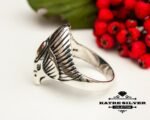 Eagle Statement Ring, Man Ring, Handmade Ring, Ring Silver, Ring for Men, Silver Ring Man, Animal Ring, Vintage Mens Ring, American Eagle - Image 6