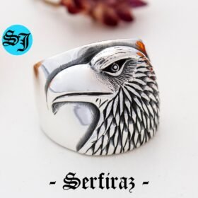 Eagle Ring, Silver Eagle Ring, Silver Ring, Eagle, Mens Ring, Eagle Jewelry, Sterling Silver, Animal Ring, Bird Ring, Sterling Silver Ring