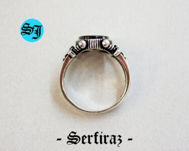 Oval Onyx Silver Ring, Black Onyx Silver Men Ring, Black Onyx Men's Ring, Men's Ring, Husband Gift, Black Gemstone Ring - Image 8