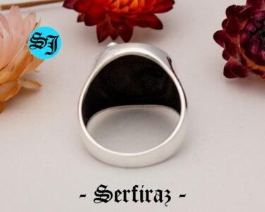 Black Panther Tiger Cat Animal Signet Silver Men'S Ring, Animal Ring, Handmade Ring, Gift For Him - Image 7