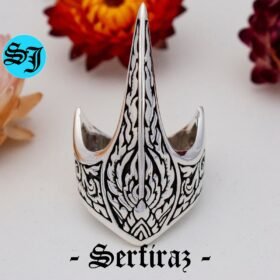 Sterling Silver Eagle Claw Ring, Dragon Claw Ring, Gothic Ring, Animal Ring, Dragon Ring, Silver Claw Ring, Man Ring