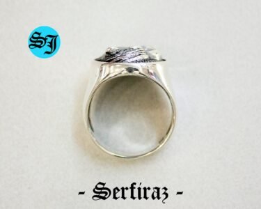 Black Panther Tiger Cat Animal Signet Silver Men'S Ring, Animal Ring, Handmade Ring, Gift For Him - Image 8