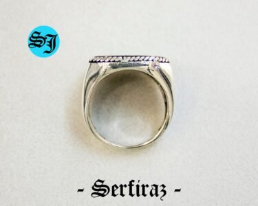 Ottoman Ring Men – Bold 925 Sterling Silver Turkish Handmade Ring, Unique Statement Jewelry Gift for Him - Image 8