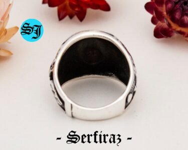 Lion Ring, Lion Head Ring, Animal Ring, Silver Lion Ring, Lion Jewelry, Mens Lion Ring, Sterling Silver Ring, Gift For Him - Image 7