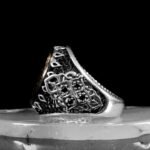 Gemstone Ring For Men | Scorpio Jewelry | Promise Ring | Sterling Silver Ring | Handmade Silver Ring | Genuine Black Onyx Ring - Image 6