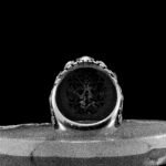 Men Silver Ring | Handmade Ring | 925 Sterling Silver Ring| Mother of Pearl Stone | Gemstone Ring | Gift For Men | Men Jewelry | Knife Ring - Image 8