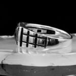 Onyx Ring, Handmade Men Ring, Men Silver Ring, Silver Ring For Men, Black Ring, Gift For Men, Men's Fashion Ring, Gift For Boyfriend - Image 6