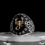 Gemstone Ring For Men | Scorpio Jewelry | Promise Ring | Sterling Silver Ring | Handmade Silver Ring | Genuine Black Onyx Ring - Image 5