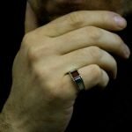 Vintage Ring, Agate Men Ring, Handmade Men Ring, Men Silver Ring, Gemstone Ring, Square Signet Ring, Men Statement Ring, Unique Mens Ring - Image 2