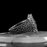 925 Sterling Silver North Star Pattern Rings for Men, Ottoman Ring, Silver Onyx Ring, Sterling Silver Ring, Vintage Jewelry, Gift for Him - Image 7