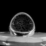 Gemstone Ring For Men | Scorpio Jewelry | Promise Ring | Sterling Silver Ring | Handmade Silver Ring | Genuine Black Onyx Ring - Image 8