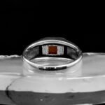 925K Silver Agate Stone Ring, Handmade Men Ring, Gemstone Rings, Minimalist Rings for Men, Vintage Ring, Unique Men Ring, Gift for Him - Image 7