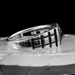 Onyx Ring, Handmade Men Ring, Men Silver Ring, Silver Ring For Men, Black Ring, Gift For Men, Men's Fashion Ring, Gift For Boyfriend - Image 5