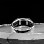 Green Emerald Gemstone Ring, Handmade Silver Ring, Statement Ring, Minimalist Silver Ring, Unique Ring, Mens 925 Sterling Silver Ring - Image 7