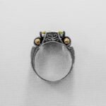 Color Changing Stone in Sultanite Ring, Emerald Cut Stone, Handmade Zultanite Men Ring, 925 Solid Sterling Silver, Ottoman Ring-Gift For Men - Image 9