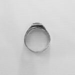 Onyx Ring, Handmade Men Ring, Men Silver Ring, Silver Ring For Men, Black Ring, Gift For Men, Men's Fashion Ring, Gift For Boyfriend - Image 8