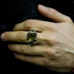 Color Changing Stone in Sultanite Ring, Emerald Cut Stone, Handmade Zultanite Men Ring, 925 Solid Sterling Silver, Ottoman Ring-Gift For Men - Image 4