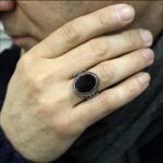 Handmade Sterling Silver Black Onyx Ring - Turkish Design - Image 8