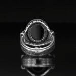 Handmade Sterling Silver Black Onyx Ring - Turkish Design - Image 9