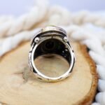 Men's Sterling Silver Blue Sapphire Ring: Royal September Birthstone - Image 10