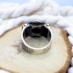 Sterling Silver Crazy Lace Agate Ring: Handcrafted Statement Jewelry - Image 9