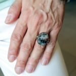 Dendritic Agate Ring: Sterling Silver Landscape Stone, Earthy Boho Jewelry - Image 9