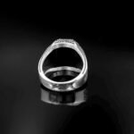 Black Onyx Sterling Silver Signet Ring - Square Stone, Mens Jewelry - Image 9