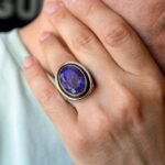 Men's Sterling Silver Blue Sapphire Ring: Royal September Birthstone - Image 8