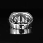 Sterling Silver Onyx Signet Ring - Handmade Men's Jewelry - Image 9