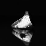 Black Onyx Ring: Oval 925 Sterling Silver Statement Ring - Image 4