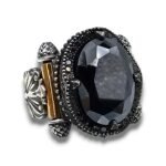 Sterling Silver Onyx Signet Ring: Ottoman Turkish Style, Bold Jewelry - Image 7