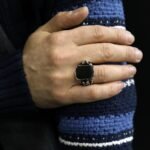 Handmade Sterling Silver Black Onyx Ring - Bold Statement Jewelry - Image 7