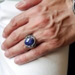 Handmade Sterling Silver Blue Sapphire Ring - September Birthstone - Image 8