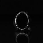 Black Onyx Ring: Oval 925 Sterling Silver Statement Ring - Image 3