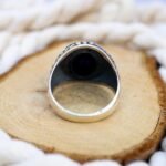 Handmade Sterling Silver Blue Sapphire Ring - September Birthstone - Image 10