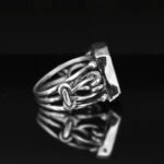 Handmade Sterling Silver Black Onyx Ring - Bold Statement Jewelry - Image 5