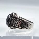 Mens Handmade Ring, Black Onyx Men Silver Ring, Oval Gemstone Ring, 925 Sterling Silver Men Ring, Anniversary Gifts - Image 8