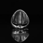 Black Onyx Ring: Oval 925 Sterling Silver Statement Ring - Image 9