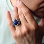 Handmade Sterling Silver Blue Sapphire Ring - September Birthstone - Image 7