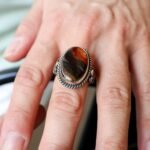 Handmade Sterling Silver Yemeni Agate Ring: Spiritual Protection Jewelry - Image 9