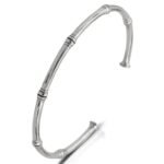 Sterling Silver Skeleton Cuff Bangle: Gothic Style Men's Bracelet - Image 3