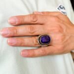 Men's Sterling Silver Blue Sapphire Ring: Royal September Birthstone - Image 7