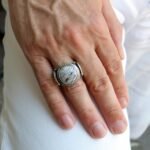 Sterling Silver Crazy Lace Agate Ring: Handcrafted Statement Jewelry - Image 6