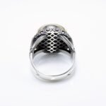 Handmade Sterling Silver Amethyst Ring - Spiritual Men's Jewelry - Image 10