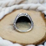 Inscribed Sterling Silver Ring: Ancient Greek Blessing Jewelry - Image 7