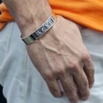 Bold Oxidized Rebel Cuff Bracelet – Sterling Silver Viking Bangle - Image 6