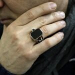 Handmade Sterling Silver Black Onyx Ring - Bold Statement Jewelry - Image 8