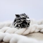 Celtic Wolf Ring: 925 Sterling Silver, Men's Spirit Animal Jewelry - Image 4