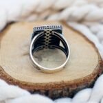 Powerful Sterling Silver Lion Head Ring – Gold Black Gothic Warrior Jewelry - Image 10